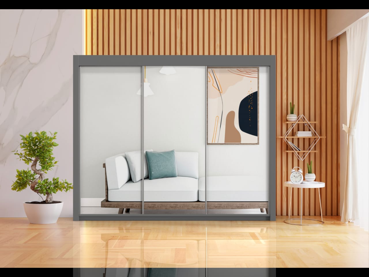Modern sliding door 