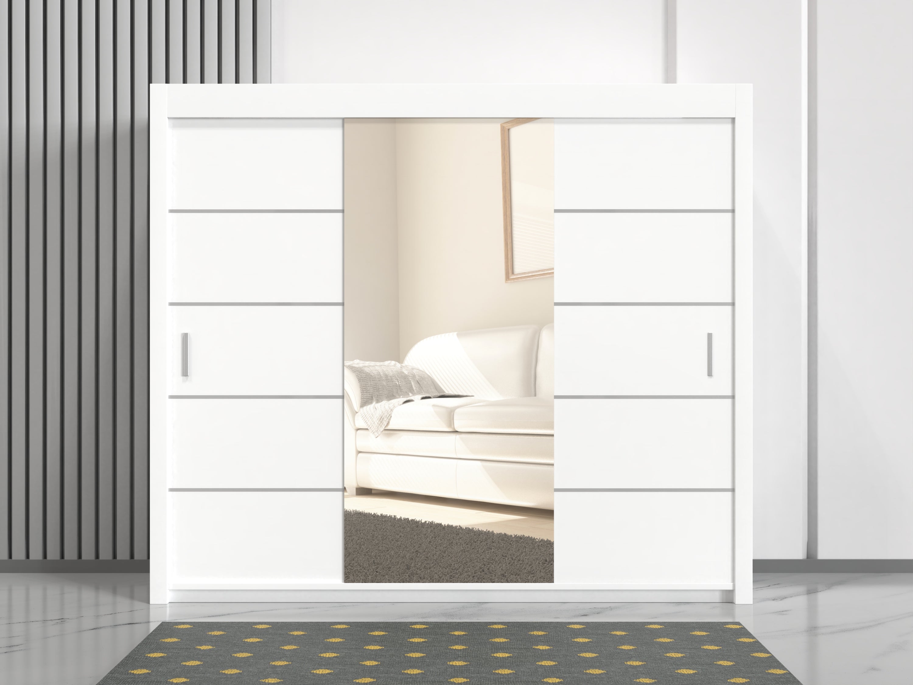 Oslo 250cm Sliding Wardrobe – Maximum Storage with Modern Design